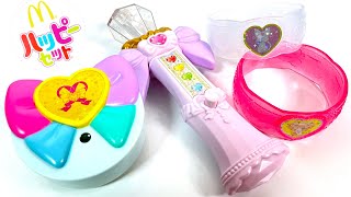 ハッピーセット わんだふるぷりきゅあ! 第１弾 ３種 開封 2024/10/18～ Japanese McDonalds happy meal toys Wonderful Precure 食玩