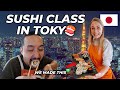 Best Sushi Class in Tokyo! Japan Travel Guide 2023