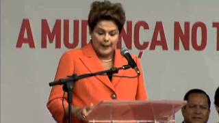 Presidenta Dilma fala sobre insultos que recebidos -