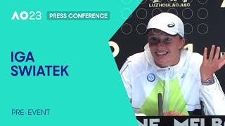 Iga Swiatek Press Conference | Australian Open 2023 Pre-Event