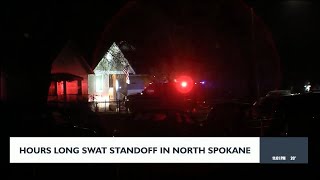 Hours-long SWAT standoff in North Spokane