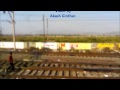 approaching vasai road and capturing the vasai diva railway line.