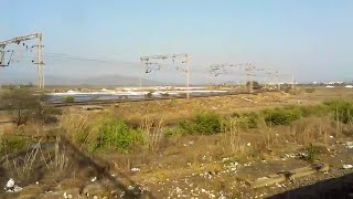 Approaching Vasai Road and Capturing the Vasai-Diva Railway Line.