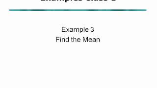 STAT 101 Examples Class 1, Example 3