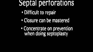 Septal Perforation Repair