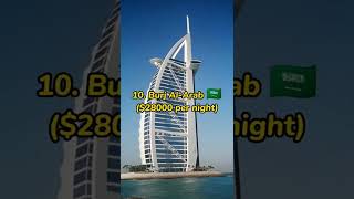 Top 10 Expensive Hotels in the World 🌍#shorts #viral #top10