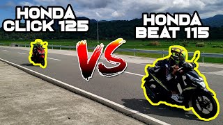 HONDA CLICK 125 vs HONDA BEAT 115