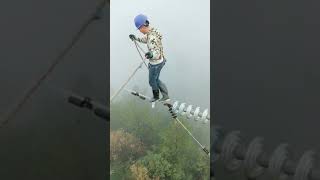 Compilation of High Altitude Maintenance Work of China Electrician! Enough to shock everyone!