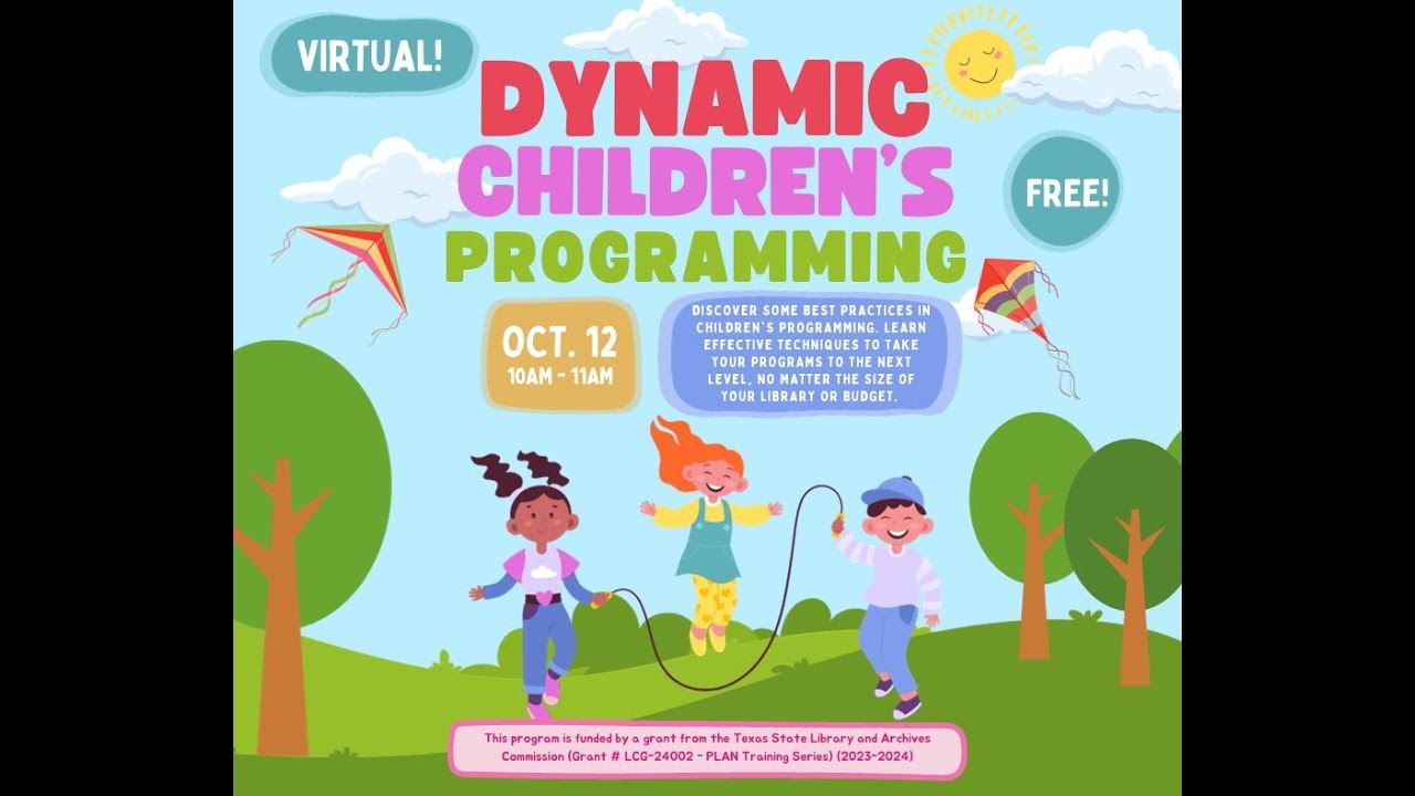 Dynamic Children's Programming - Training For Rural Libraries - YouTube