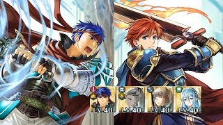 【FEH(FEヒーローズ)】伝承英雄戦 烈火の勇騎士 エリウッド インファナル 継承なし / L!Eliwood Infernal no SI