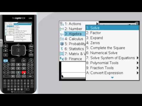 Inverse Functions On The Calculator - YouTube