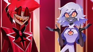 Why are YOU here? • PART 1 😒 HAZBIN HOTEL COMIC DUB [ Alastor & Emily ]