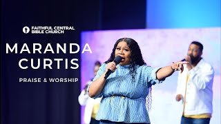 Maranda Curtis Leads Praise And Worship In Los Angeles