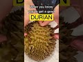 Did you know THIS about Durian? #shorts