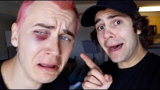 HE GOT CAUGHT KISSING HIS GIRLFRIEND!! (PUNCHED)