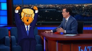 Cartoon Trump Is Emperor of New York