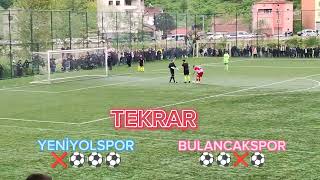 YENİYOLSPOR-BULANCAKSPOR //2022-2023 BÖLGESEL AMATÖR LİG BARAJ MAÇI // PENALTI ATIŞLARI