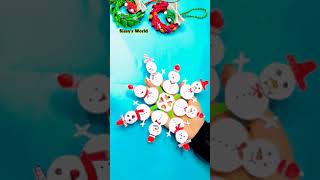 അമ്പമ്പോ..😱ഒരേ ഒരു A4 പിന്നെ 2 Coin വച് ഒരു Simple Christmas Trick🤩 | Xmas craft for kids #shorts