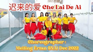 迟来的爱 Che Lai De Ai - Line Dance [Beginner] Choreographer : Meiling Ertan (INA) Dec 2022