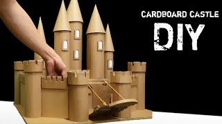 How to make a Castle using Cardboard [castelo de papelão] |creative introvert