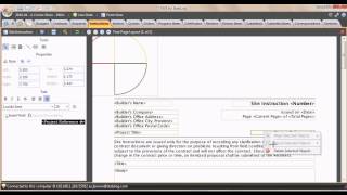 FIVE Form Template Layout Mode