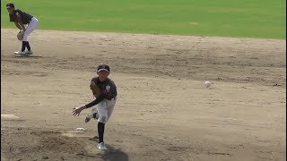 《中学硬式》【三振奪ったよ】　織田桂任 投手（広島佐伯シニア）【伸びしろありそう】《広島北シニア大会・決勝ラウンド》