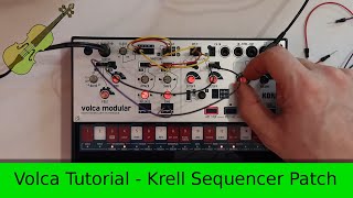 Volca Tutorials - Modular Sequencer Krell Patch