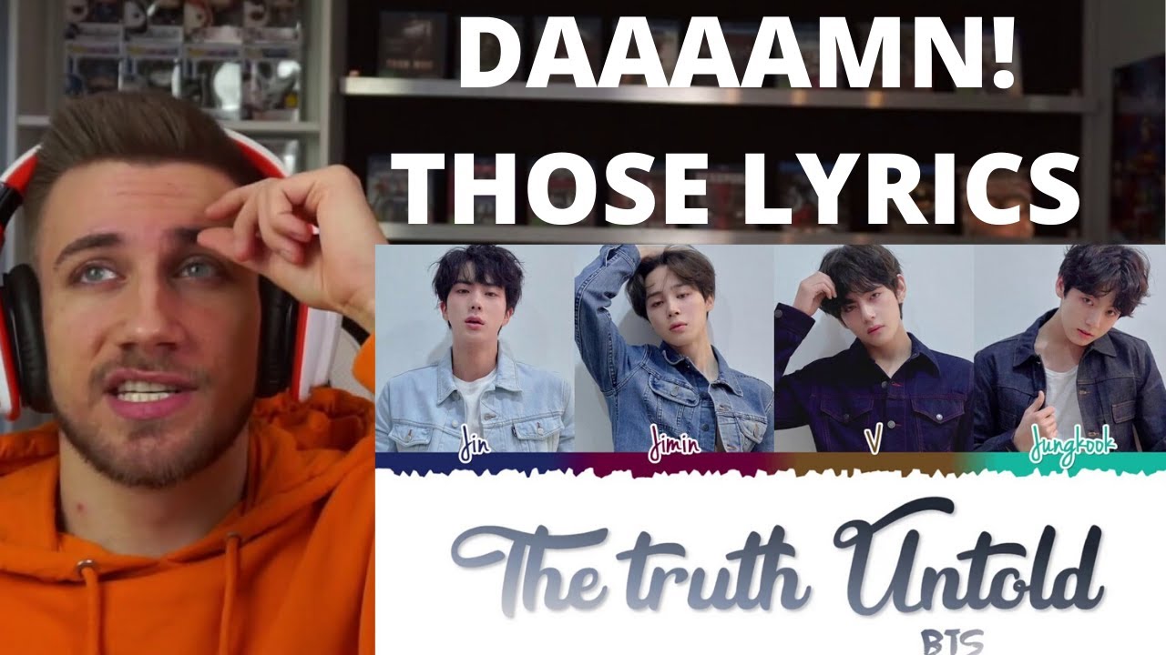 BTS (방탄소년단) - 'THE TRUTH UNTOLD' (Feat. Steve Aoki) Lyrics - Reaction ...