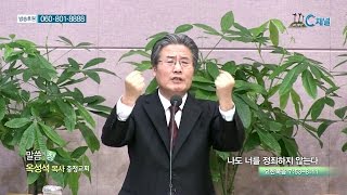 충정교회 옥성석 목사  - 나도 너를 정죄하지 않는다