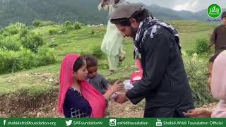 Shahid Afridi Foundation | #DonateKaroNa Ration Drive in KPK | Pak Showbiz PK