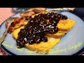 French toast with blueberry compote!!!