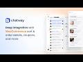 Deep Chatway WooCommerce integration: visitors’ cart & orders data and WooCommerce store data