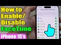 📱 How to Enable/Disable FaceTime on iPhone 16/16 Pro Max 📞 | iOS 18 Guide