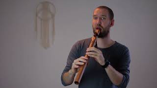 AMA Flute - Single Bass Flute in the Key of D - 440hz