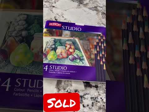 Used colored pencils #shorts 3 in 38 What to sell on Mercari #artist Thrift store finds BOLO