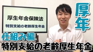 【厚生年金】特別支給の老齢厚生年金講座その①★特別支給の意味がわかれば仕組みの理解は後からついてくる