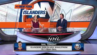 Islanders sign Wahlstrom to one-year contract