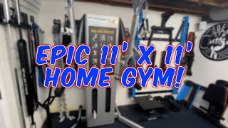 11' x 11' Home Gym Tour | Small Home Gym Tour