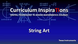 String Art - Linear functions creating geometric images