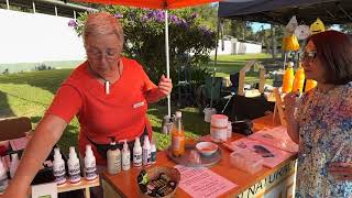 Alison Carroll, the Turmeric Lady looking for stockists and introduces her new products