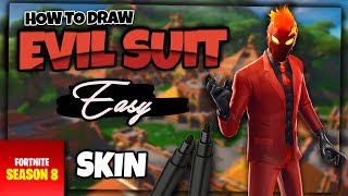 New Evil Fortnite Skin Videos 9videos Tv - how to draw fortnite characters evil suit how to draw skin season 8