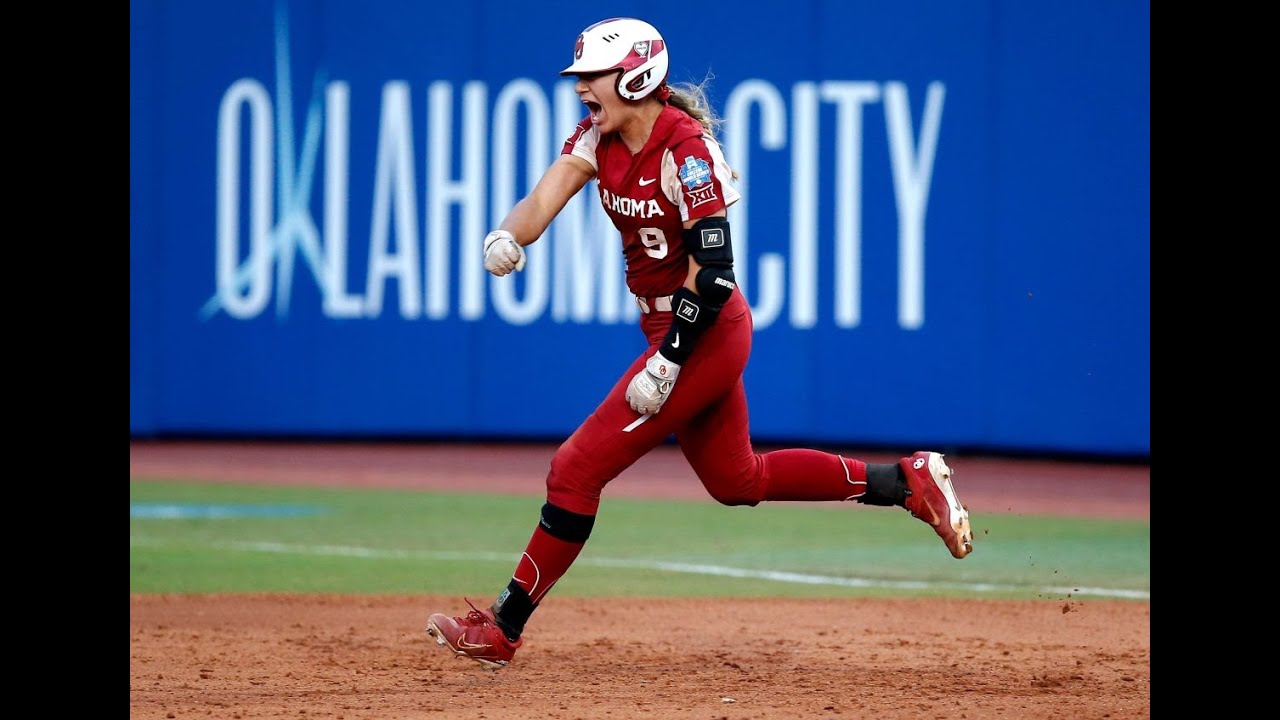 OU Softball: Kinzie Hansen Wins Johnny Bench Award - YouTube