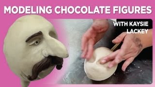 Modeling Chocolate Figures With Kaysie Lackey