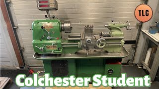 Colchester Student DRO Drehmaschine Lathe Svarv Tornio