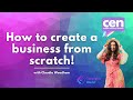 How to build a business from scratch with Claudia Woodham