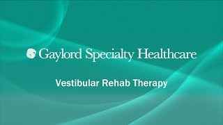 What are vestibular disorders and vestibular rehab therapy?