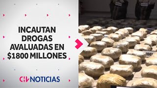 $1.800 MILLONES EN DROGAS fueron incautadas: Ingresaban a la RM desde el norte - CHV Noticias