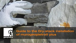 GEOPIETRA® - Dry-stack installation of murogeopietra® plus - Official video 🇬🇧