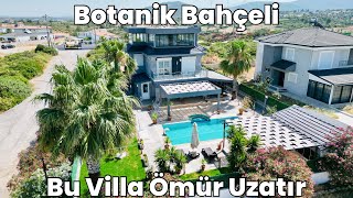 ‼️Satıldı‼️Bu Bahçe Ömür Uzatır Didim Yeşiltepede Muhteşem Villa Turu E-715