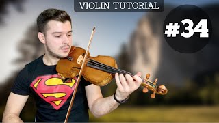 TUTORIAL VIOARĂ #34 🎻 SÂRBA MI MINOR - Florea Cioacă (rezumat )